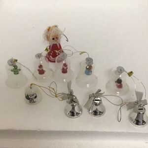 Bell Christmas ornament miniatures variety